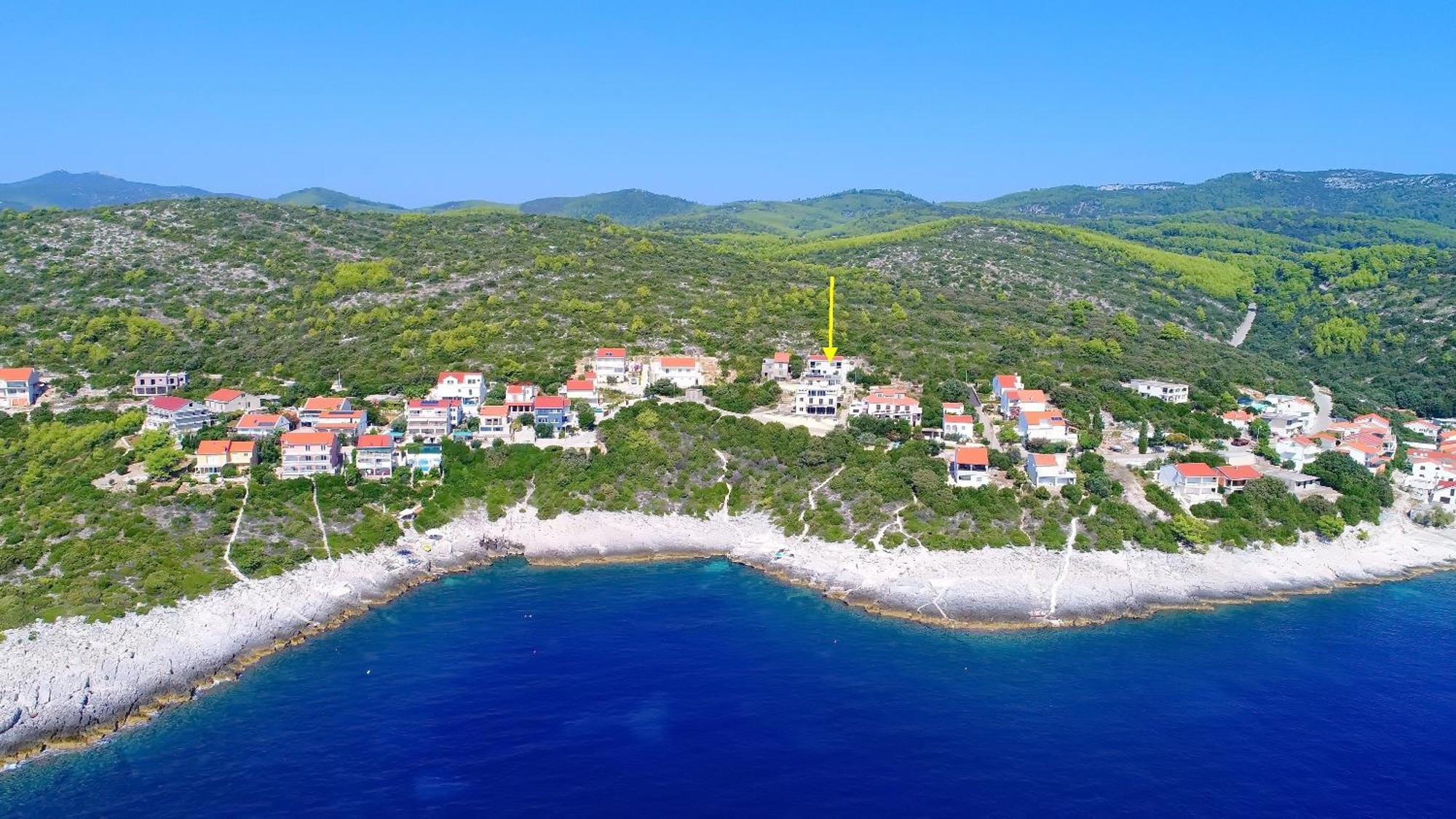 Villa Lavanda Korcula Zavalatica Eksteriør bilde