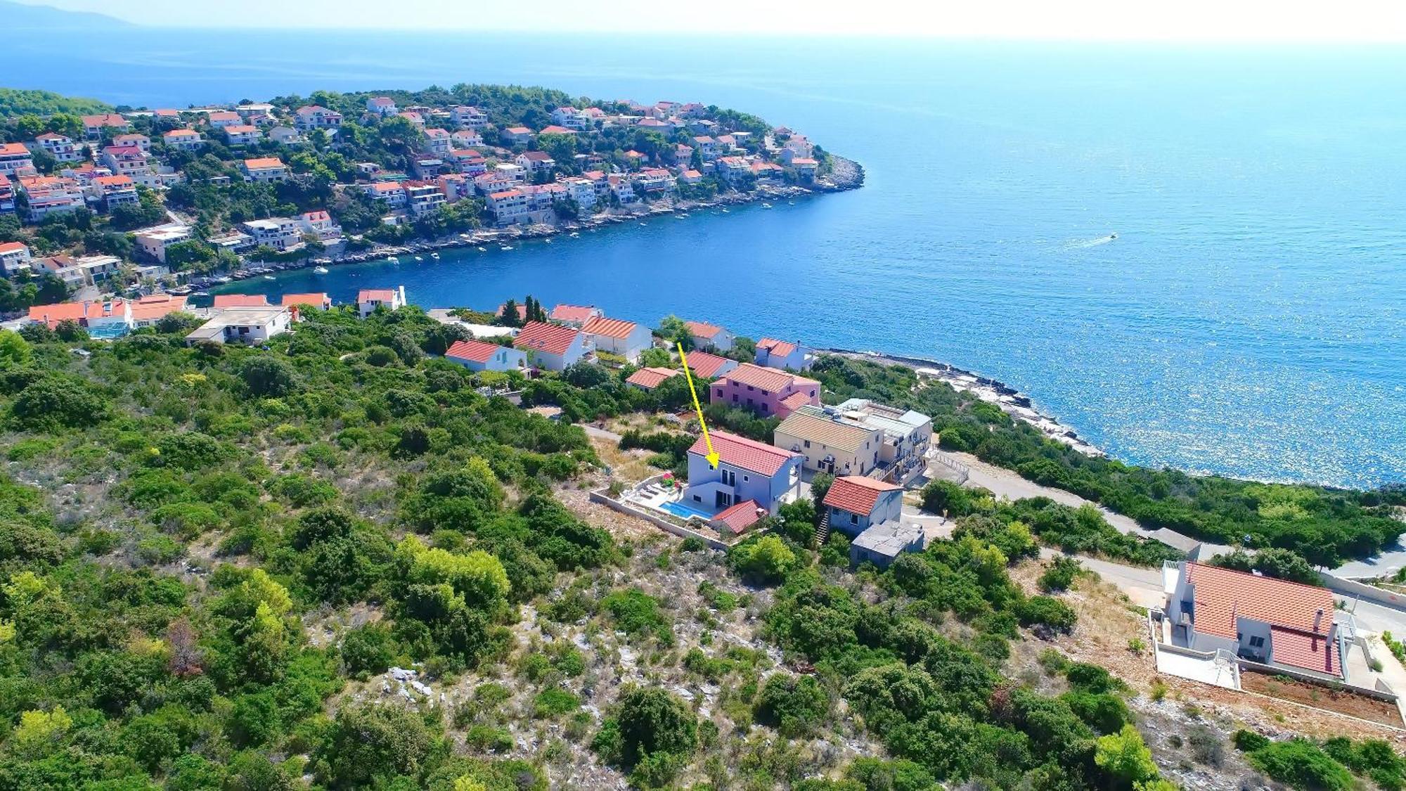 Villa Lavanda Korcula Zavalatica Eksteriør bilde