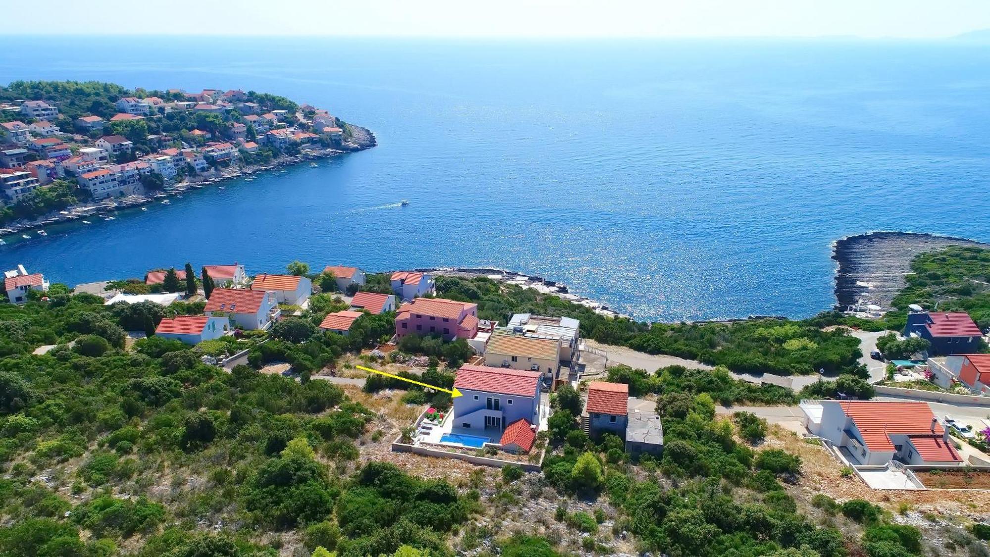 Villa Lavanda Korcula Zavalatica Eksteriør bilde