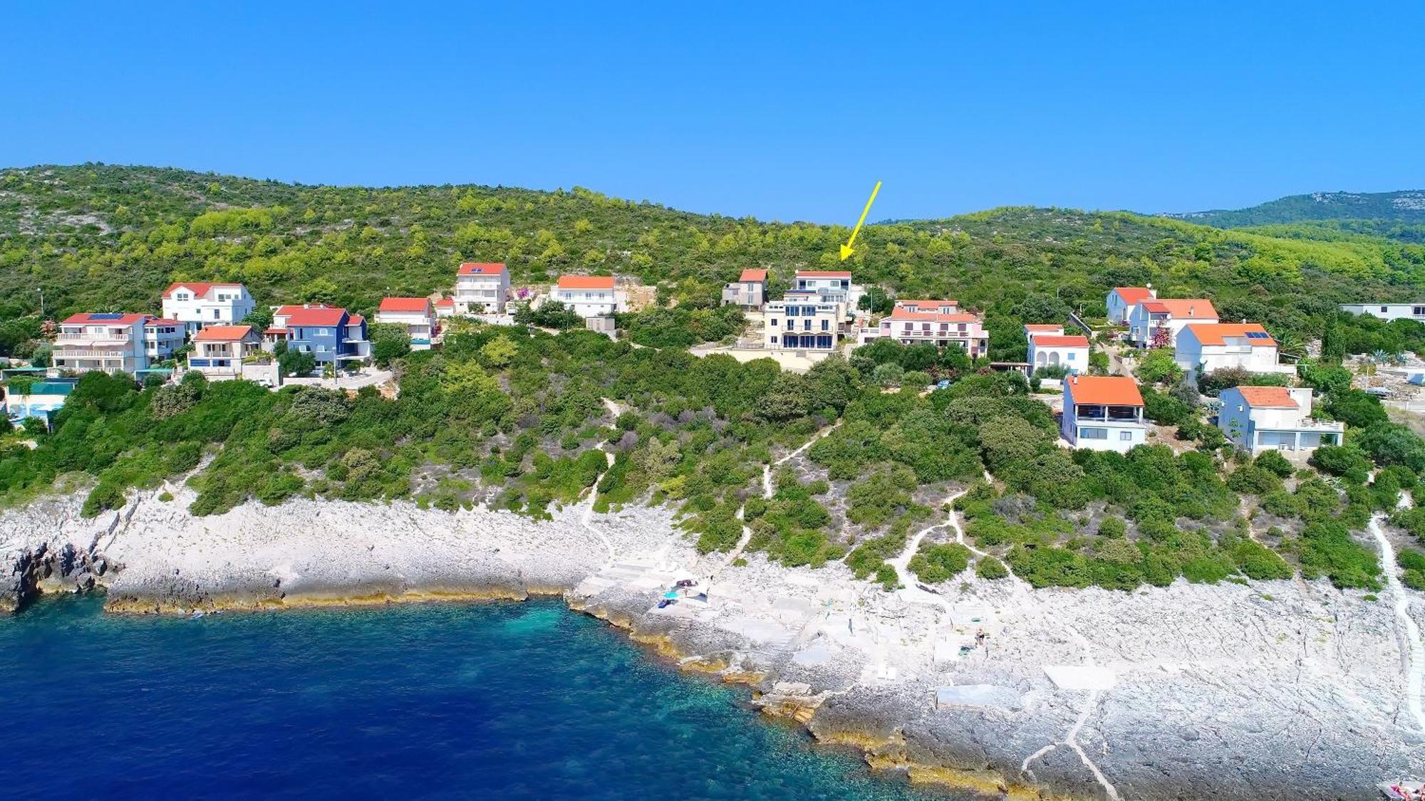 Villa Lavanda Korcula Zavalatica Eksteriør bilde
