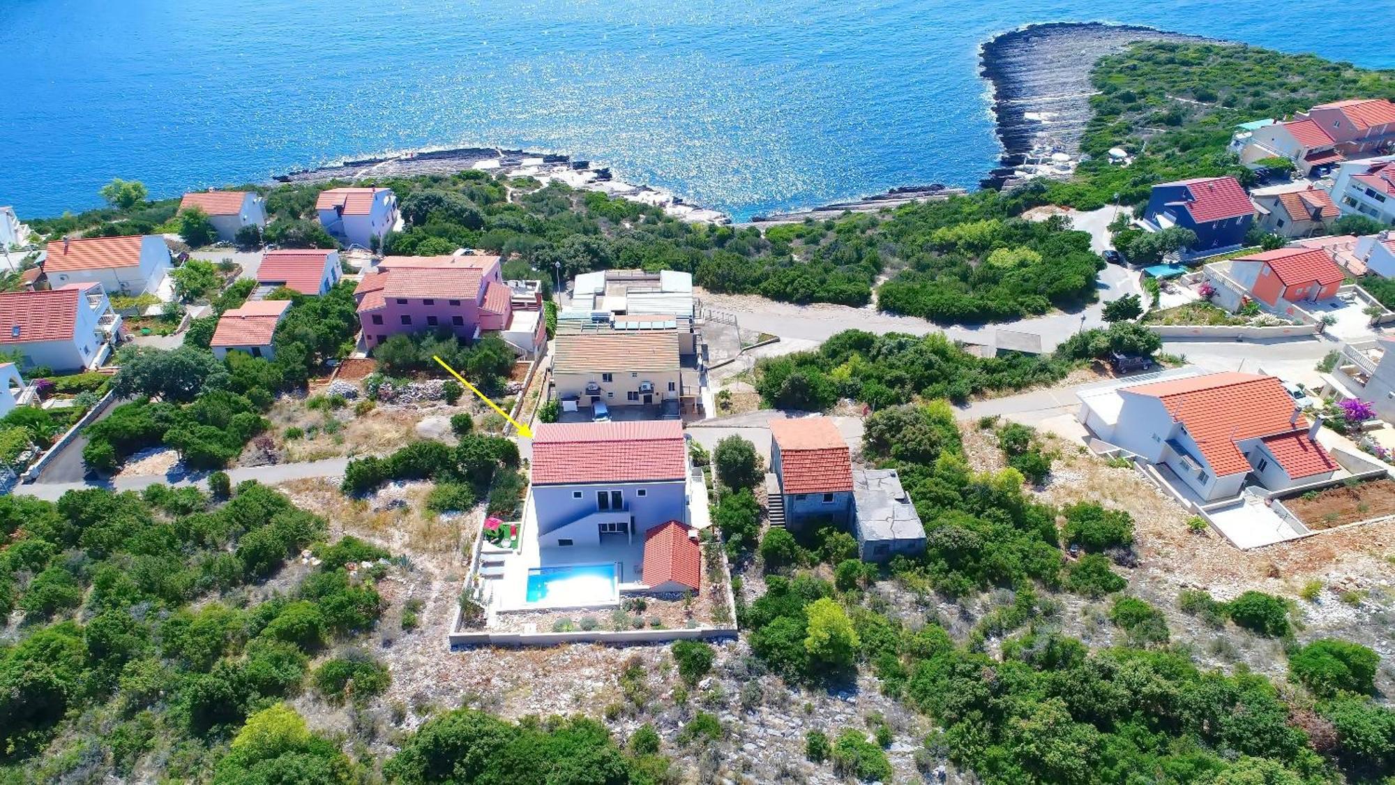 Villa Lavanda Korcula Zavalatica Eksteriør bilde