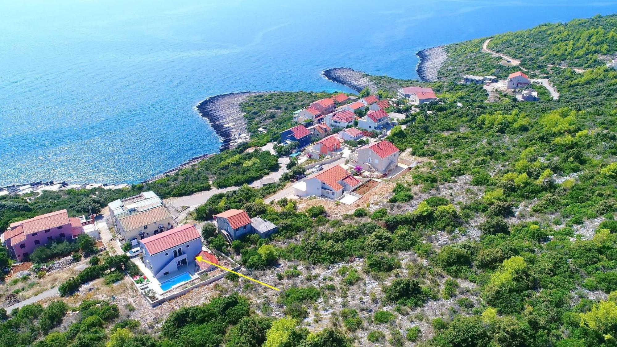 Villa Lavanda Korcula Zavalatica Eksteriør bilde
