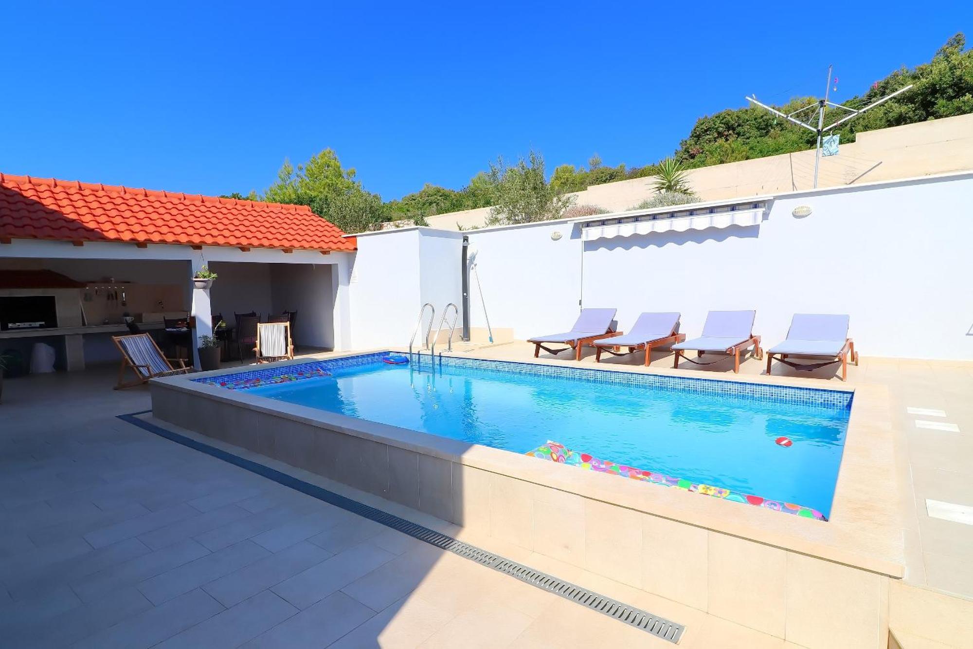Villa Lavanda Korcula Zavalatica Eksteriør bilde